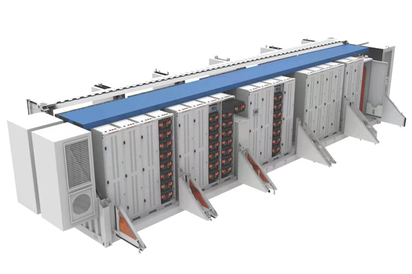 Sistema de armazenamento de energia de bateria industrial de 5,76 MWh, sistema de armazenamento de energia de bateria, fonte de alimentação industrial, BESS industrial, EPS industrial, bateria de alta potência, bateria industrial, bateria de alimentação de ceia, bateria de lítio